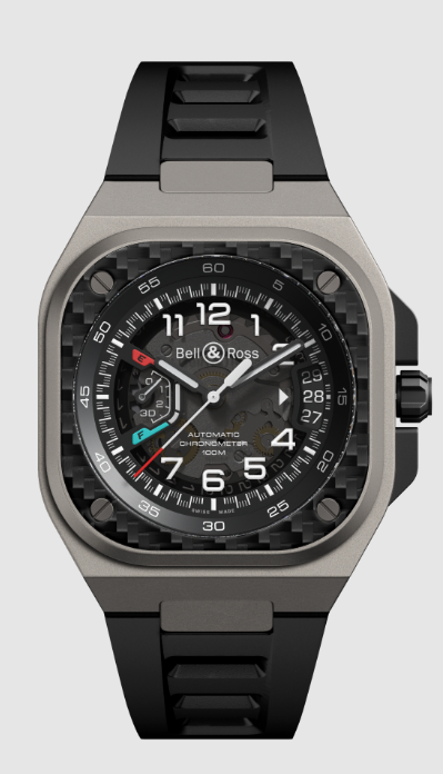 Review Bell and Ross BR 05 Replica Watch BR-X5 Racing BRX5R-RAC-TI/SRB - Click Image to Close